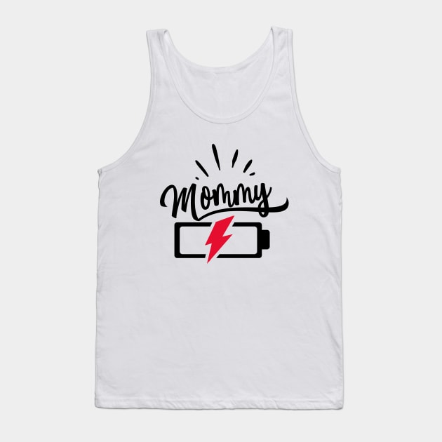 Mommy Battery Tank Top by Astramaze